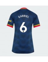 Arsenal Gabriel Magalhaes #6 Venkovní Dres pro Dámské 2026-27 Krátký Rukáv